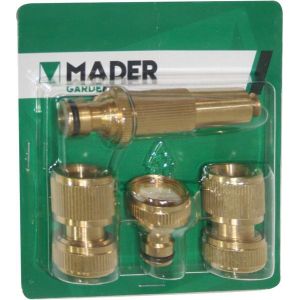 Juego piezas riego metalicas 1/2"