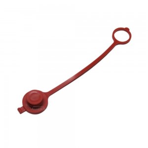 Tapón Hembra para Macho 1/2" Color Rojo