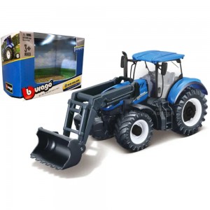 Tractor de juguete New Holland T7.315 + cargadora frontal