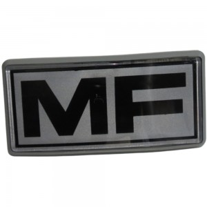 Emblema plástico frontal rejilla logo Massey Fergsuson Series 200